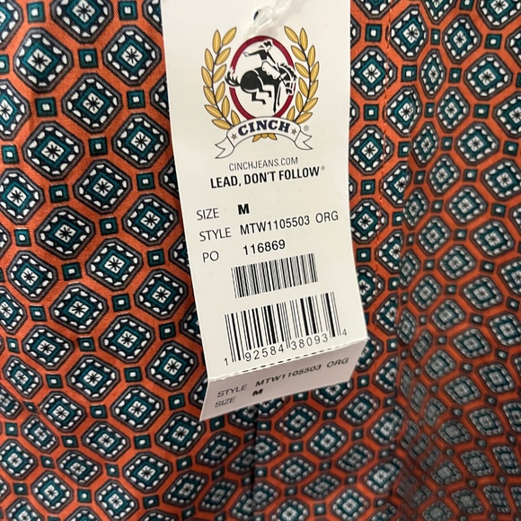 Cinch Button down shirt - Picture 3 of 4